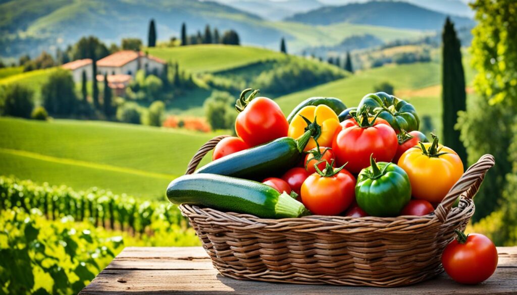 Italian local produce