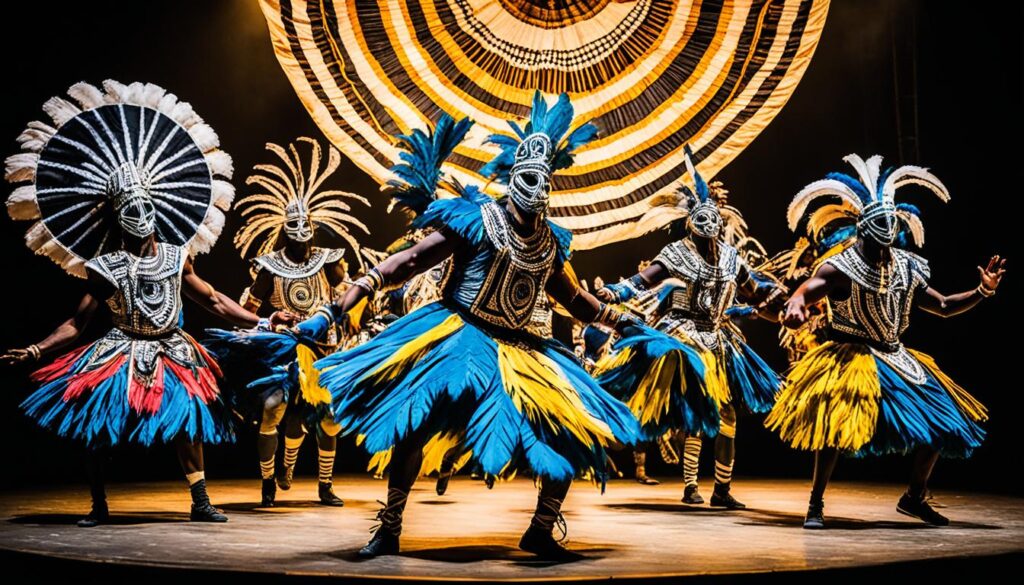 West African masquerade dances